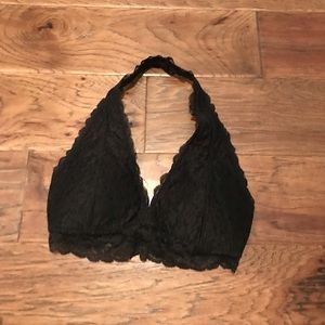 Black hollister bralette